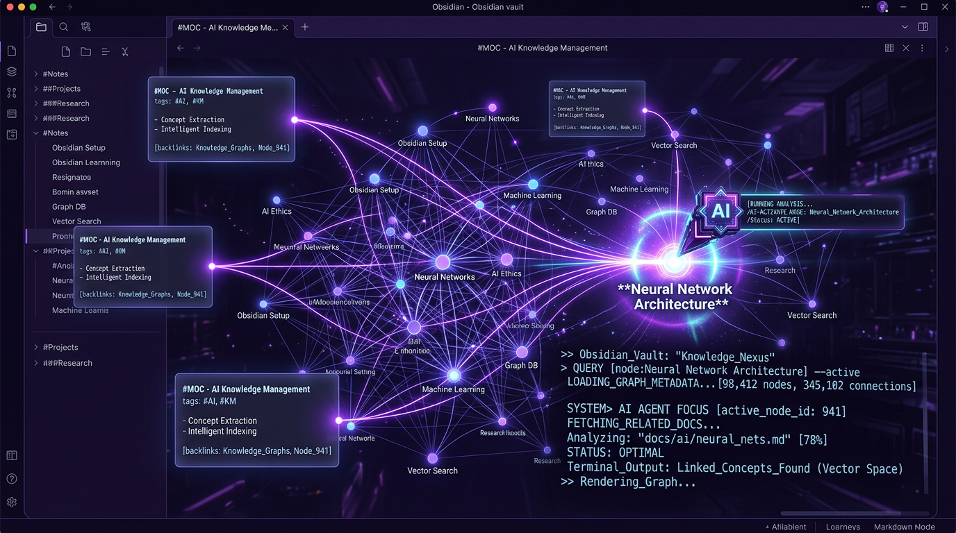 Claude Code + Obsidian：让笔记库变成可编程的智能系统